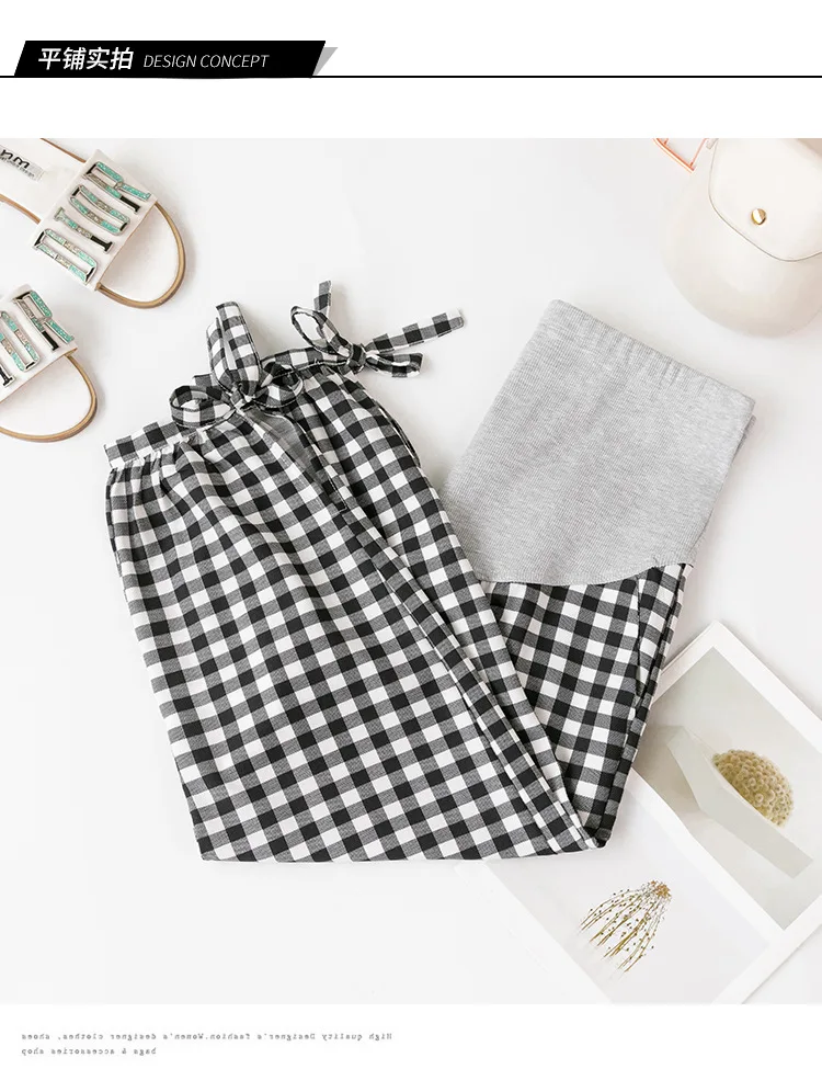 

Women Maternity Pants High Waist Elastic Comfortable Casual Pants, Maternity Pants
