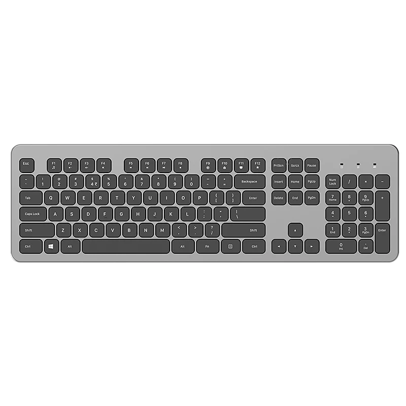 

Hot Selling Teclado Bluetooth Keyboard Custom Logo Ergonomic Aluminum Office Keyboard High Quality Slim Wireless Keyboard