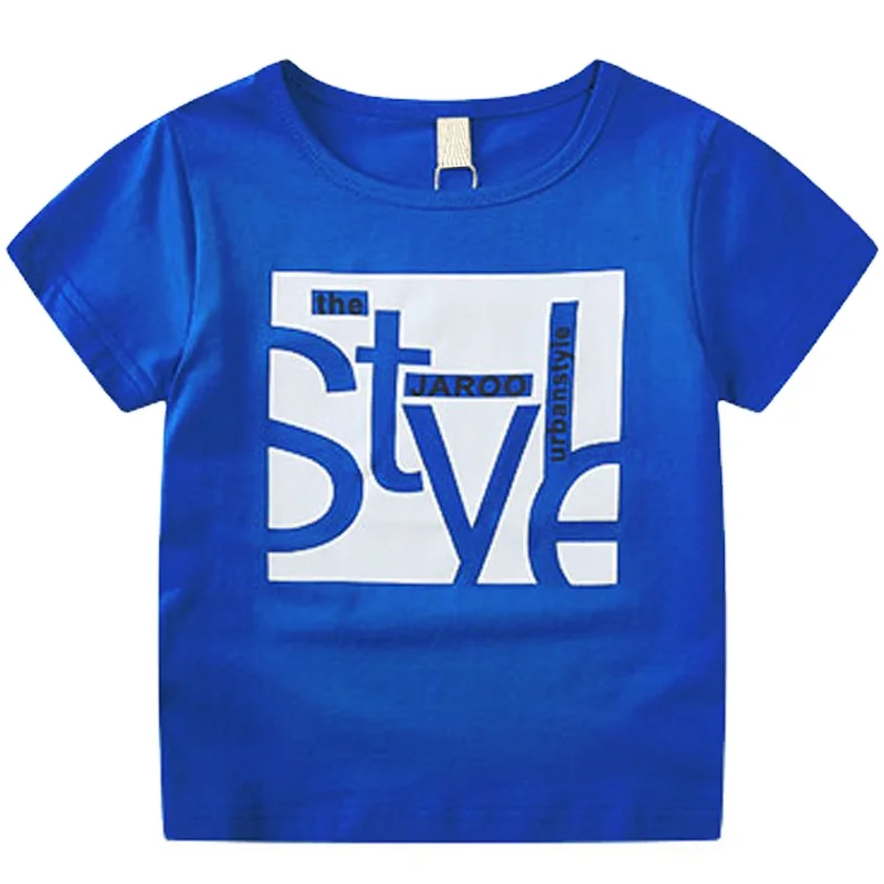 

Boy Pure Cotton Casual Sports T-shirts Spring Summer Fashion Casual Shirts Children Fashion Korean Cotton Shirts