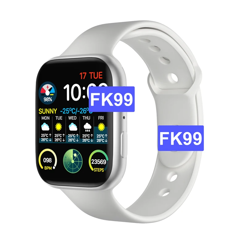 

2021 newest fk99 pro smartwatch watch 6 plus 1.78 full screen fk 99 pro smart watch FK88 FK78, 5 color