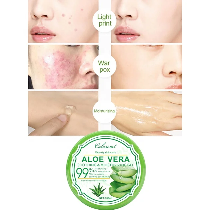 

Low Price Sales Private Label 99% Pure Natural Organic Skin Care Moisturizing Repair Aloe Vera Soothing Gel For Face