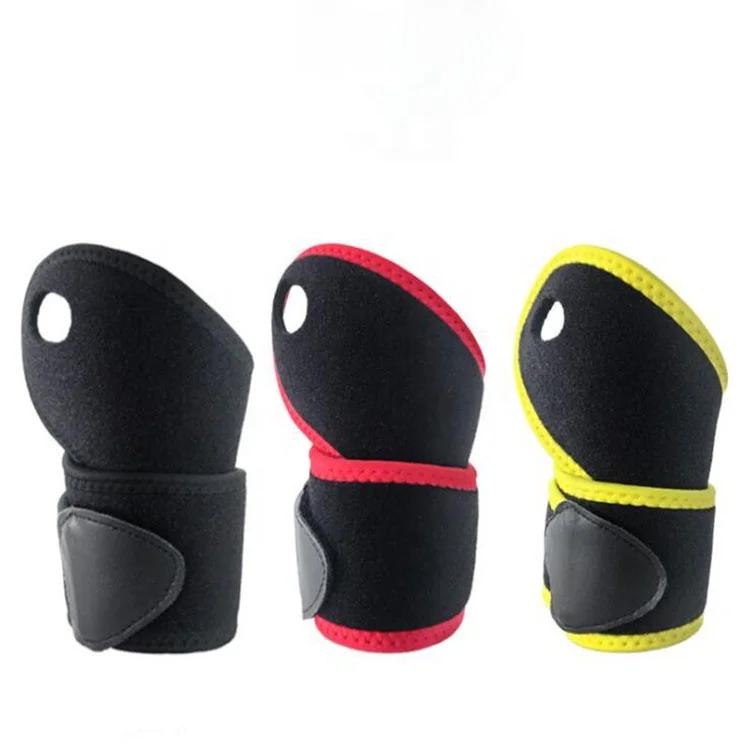 

Customizable sports support wrist strap weight lifting waterproof massage therapy wrist support, Black,yellow,red wrist brace