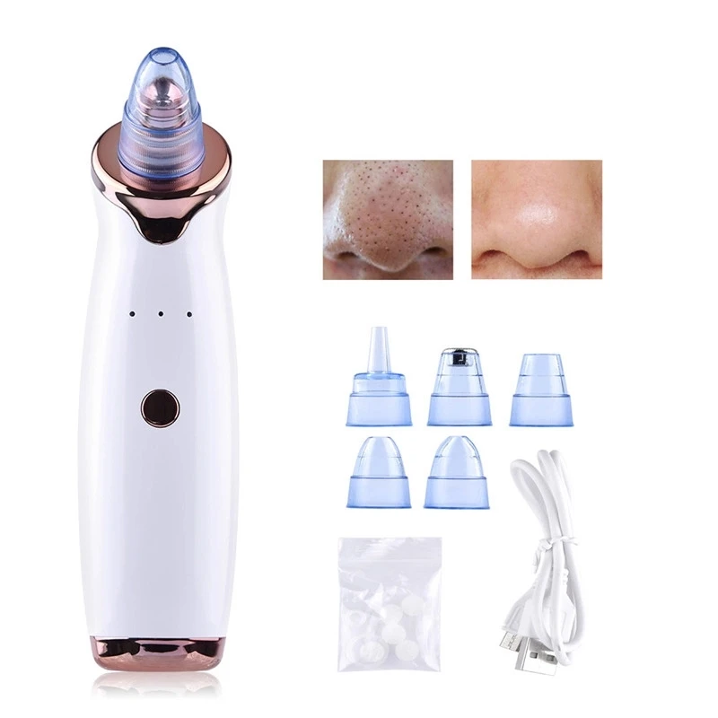 
For Home Use Application and Silicone Material 2019 Face Vacuum Pore Cleaner Facial Blackhead Remover 