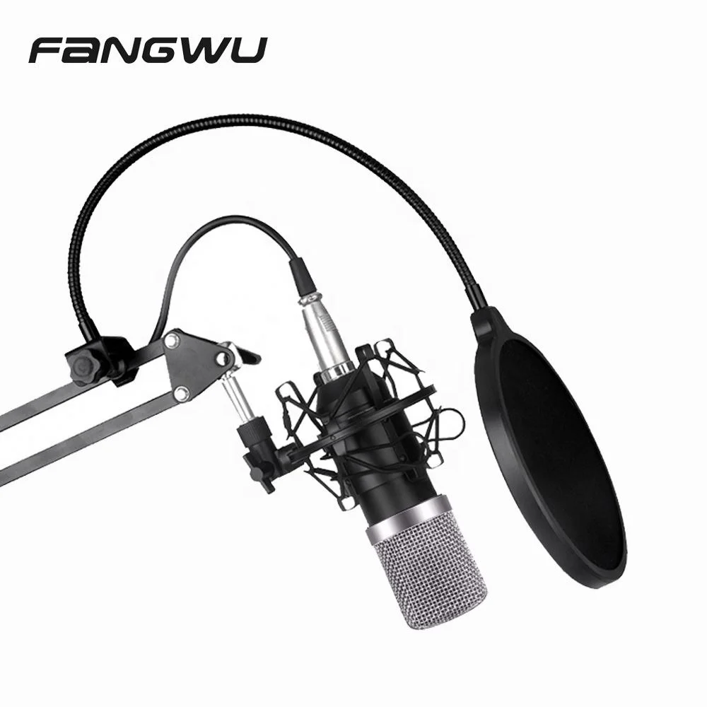 

Wholesale Bm800 Condenser Microphone Studio Sound Recording, Black/silver/custom