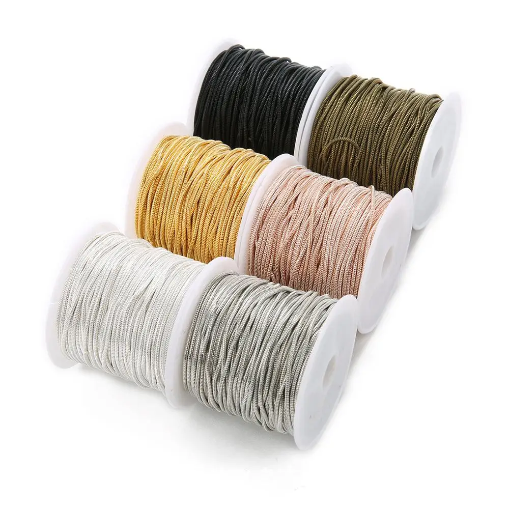 

10yard per roll Soldered Brass Snake Chain Golden 1.5mm Small Jewelry Chain Craft Necklace Chains