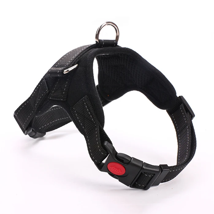 

OEM Tactical Adjustable Leash Collar Set Custom Reversible Small Soft Vest Designer No Pull Dog Harness