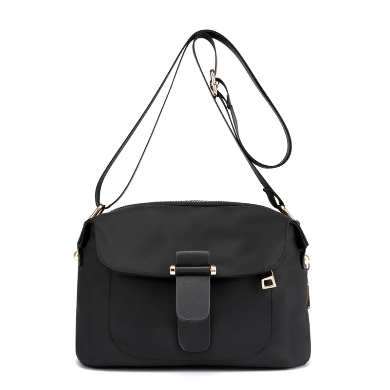 

Nylon Cloth All-match lightweight bag Small Square Bags Handbag For Women for girls