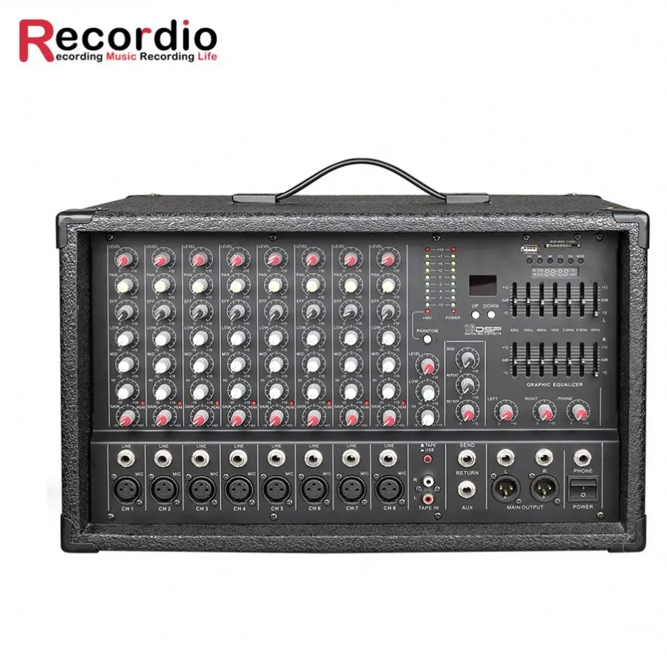 

GAX-EB8 Hot Sell High Quality Audio Mixer With Low Price