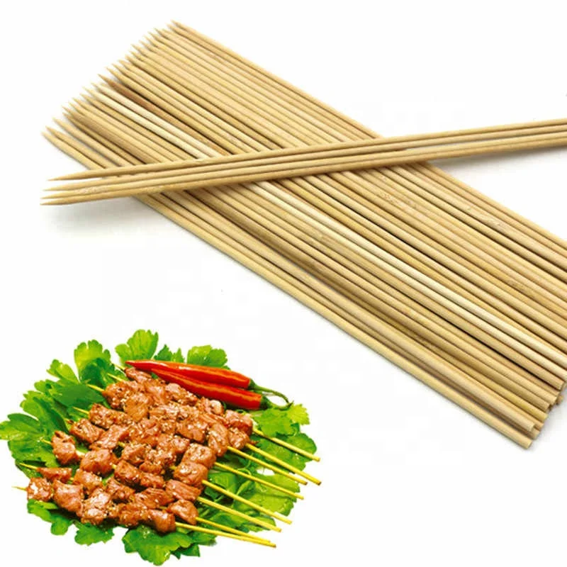 

Professional 2019 New Barbecue Bamboo Sticks BBQ Skewers Tools Outdoor BBQ >12 Per Kit 300 000pcs Not Coated 30% T/T Deposit