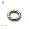 Round shape and square shape gate rings Quality metal snap clasps