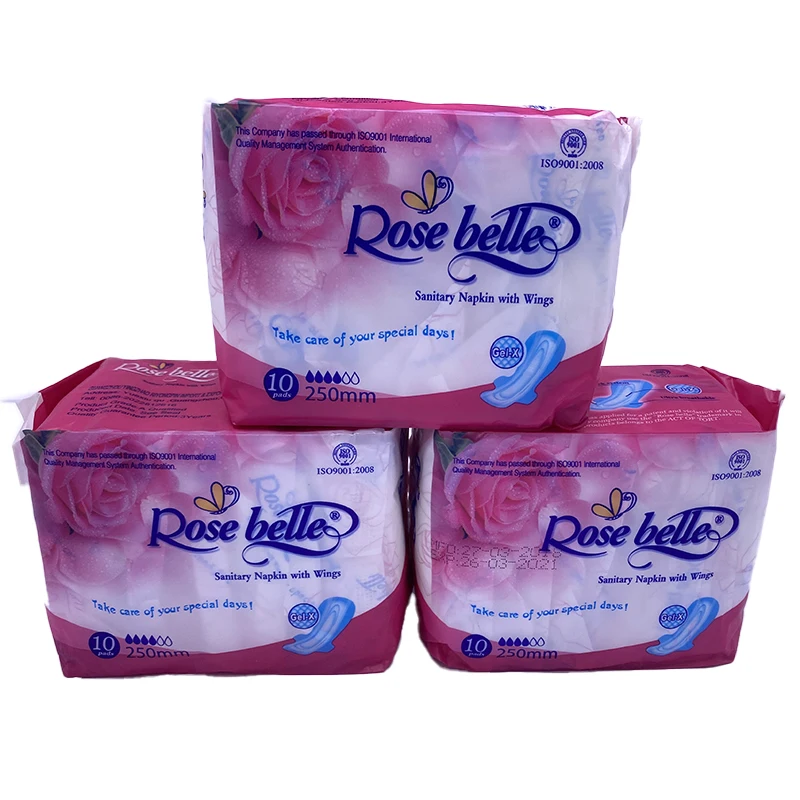 

Daytime Use Rose Belle Sanitary Napkin Cotton Sanitary Pad for Women