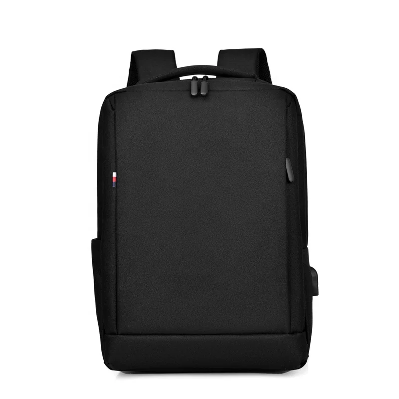 

Factory wholesale simple fashion backpack men large capacity durable laptop bag, "black, grey,
