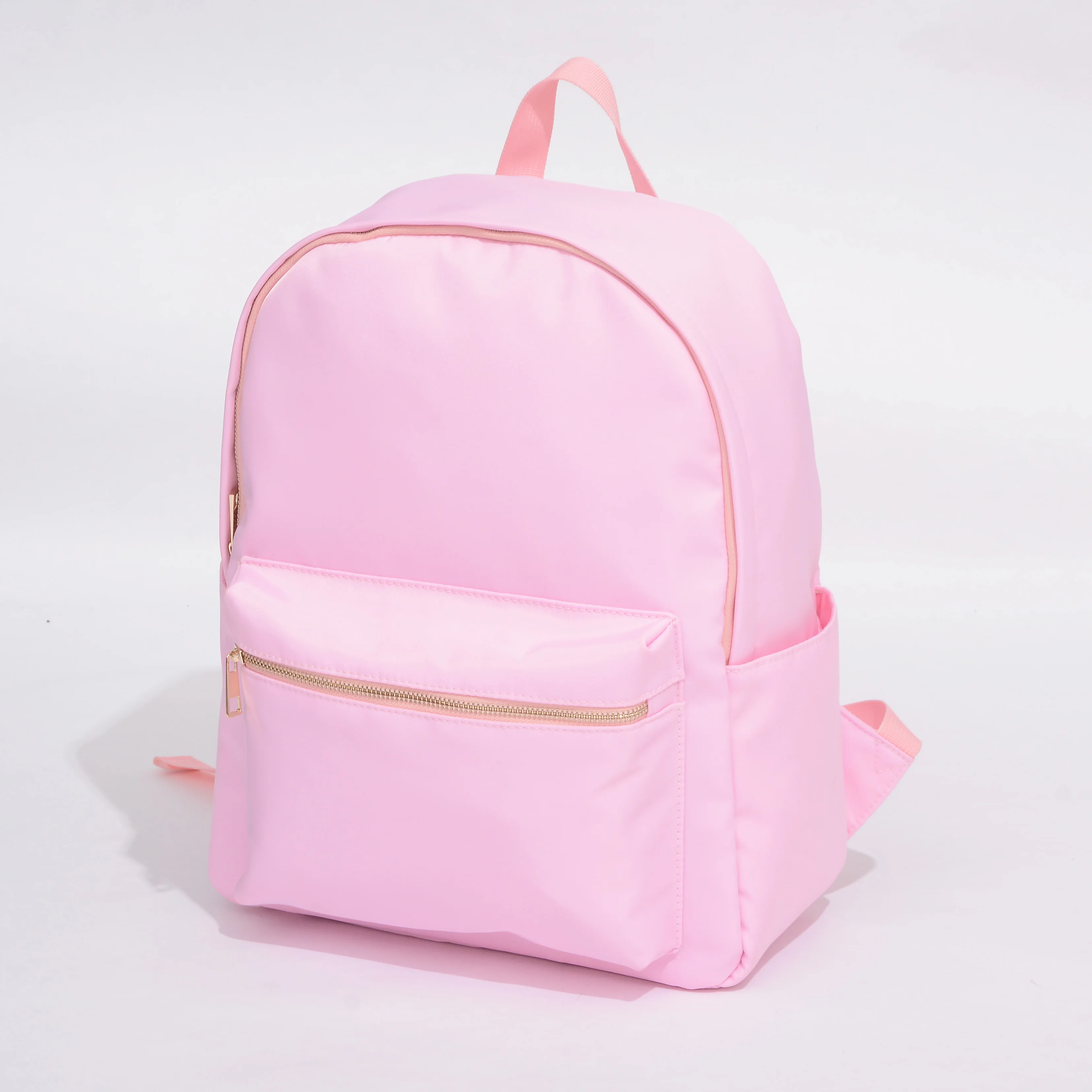 

Stylish Fashionable School Bags Women Girl Kid Teens Nylon Backpack Waterproof Nylon Backpackh, Light color, multi color