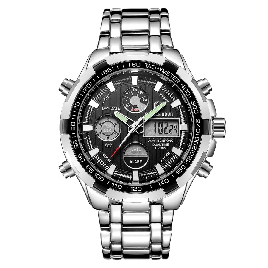 

Dropshipping Military Watches fashion quartz 3 atm digital Sport montre homme men automatic waterproof wrist watch, 8 color for choice