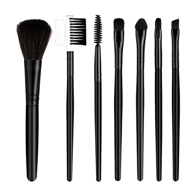 

Hot sales 7 PCS Makeup Brushes Set Powder and Eye Makeup Tool, Customized color