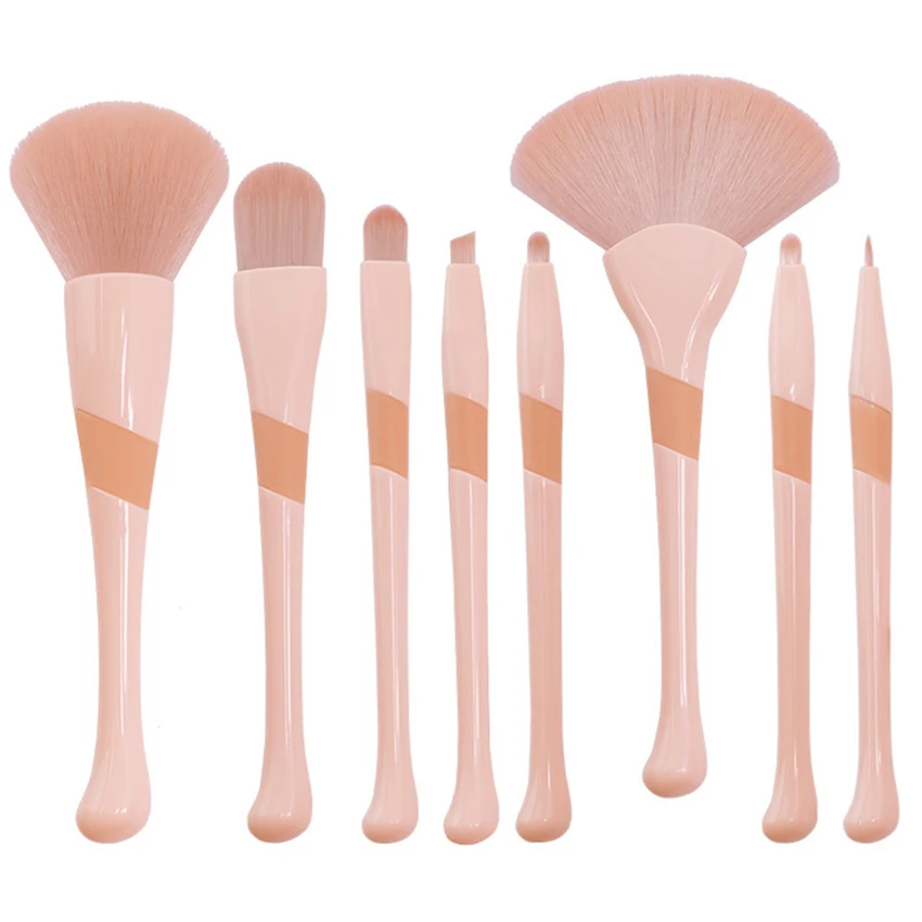 

cheap beauty cosmetic brushes kit makeup brush with pu bag, Pink