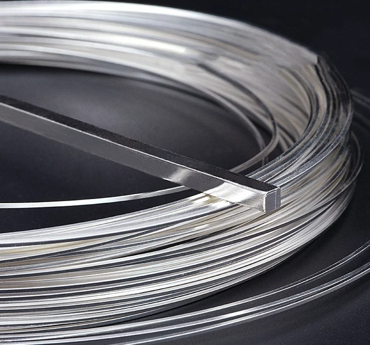 Premium 925 Sterling Silver Wire Square Silver Strip Wire for DIY Ring Bracelet Necklace Jewelry Making