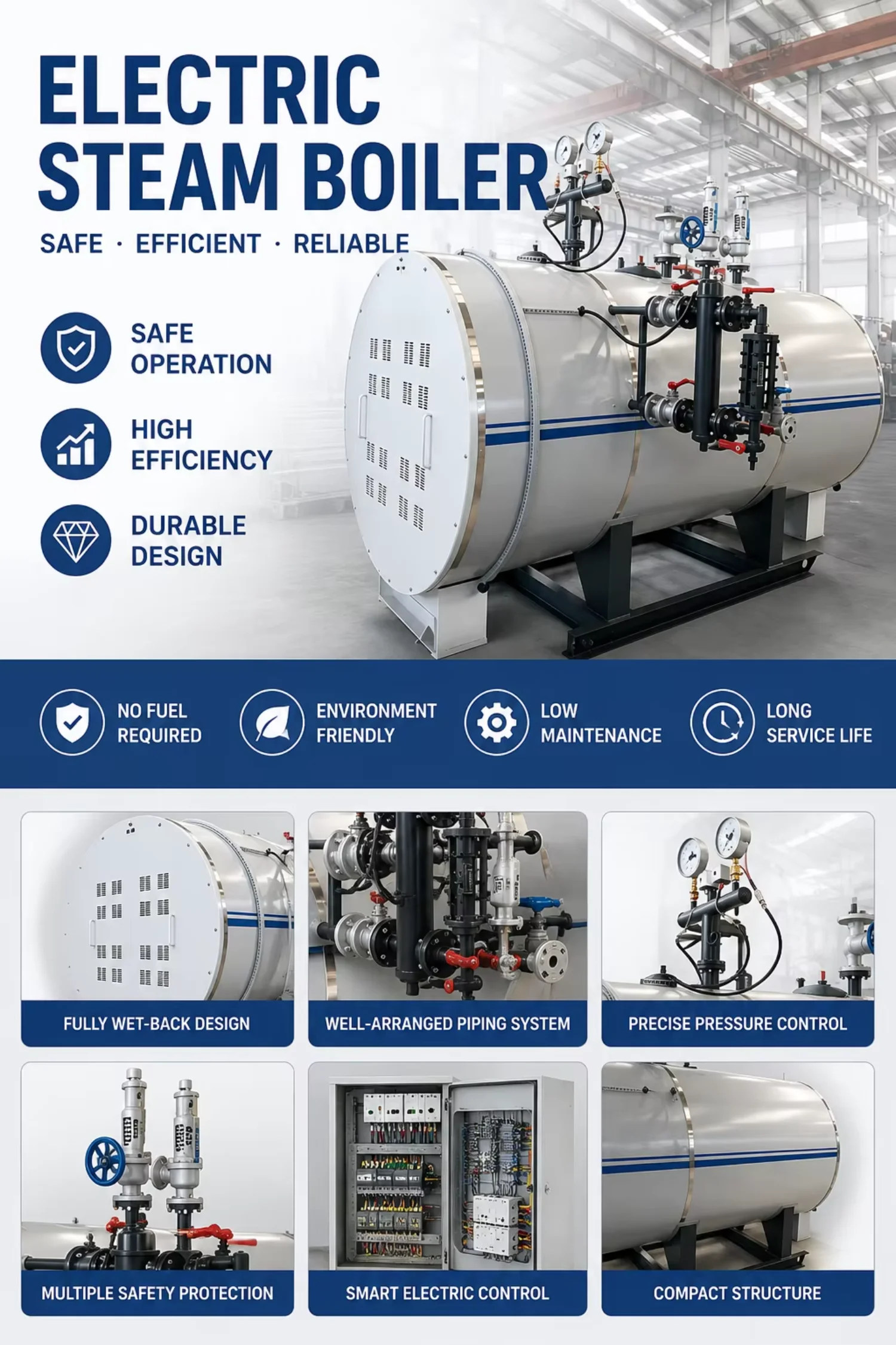 Steam Generator, 380V, 98% - detail 4