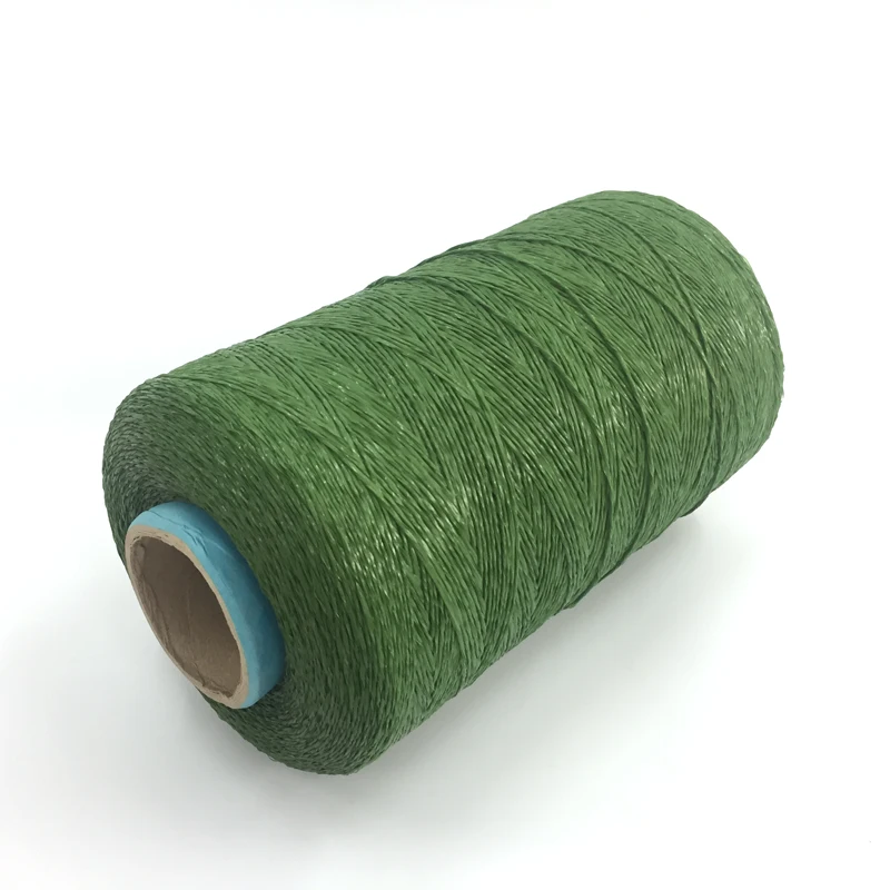 

Straight And Curly Type PP/PE Monofilament Yarn Artificial Grass Yarn With Factory Price, Green, yellow, red, blue or customized