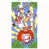 Magic Rabbit and Devil Clown Toss Games Banner Sorority Throwing Game Props Theme Party Circus Activities Banner