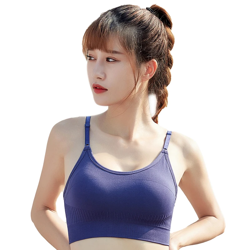 

New Stylish Women Bright Colorful Activewear Adjustable Strap Bra Tops Women Workout Gym Bra, Customized colors