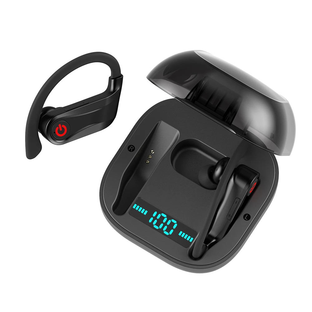 

Truly Wireless 5.0 Buds Sweatproof Mini Stereo Hooks TWS Bluetooth Earbuds