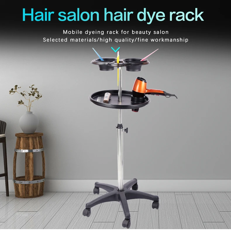 Beauty salon professional stylist cart assistant cart assistant hair dye cart