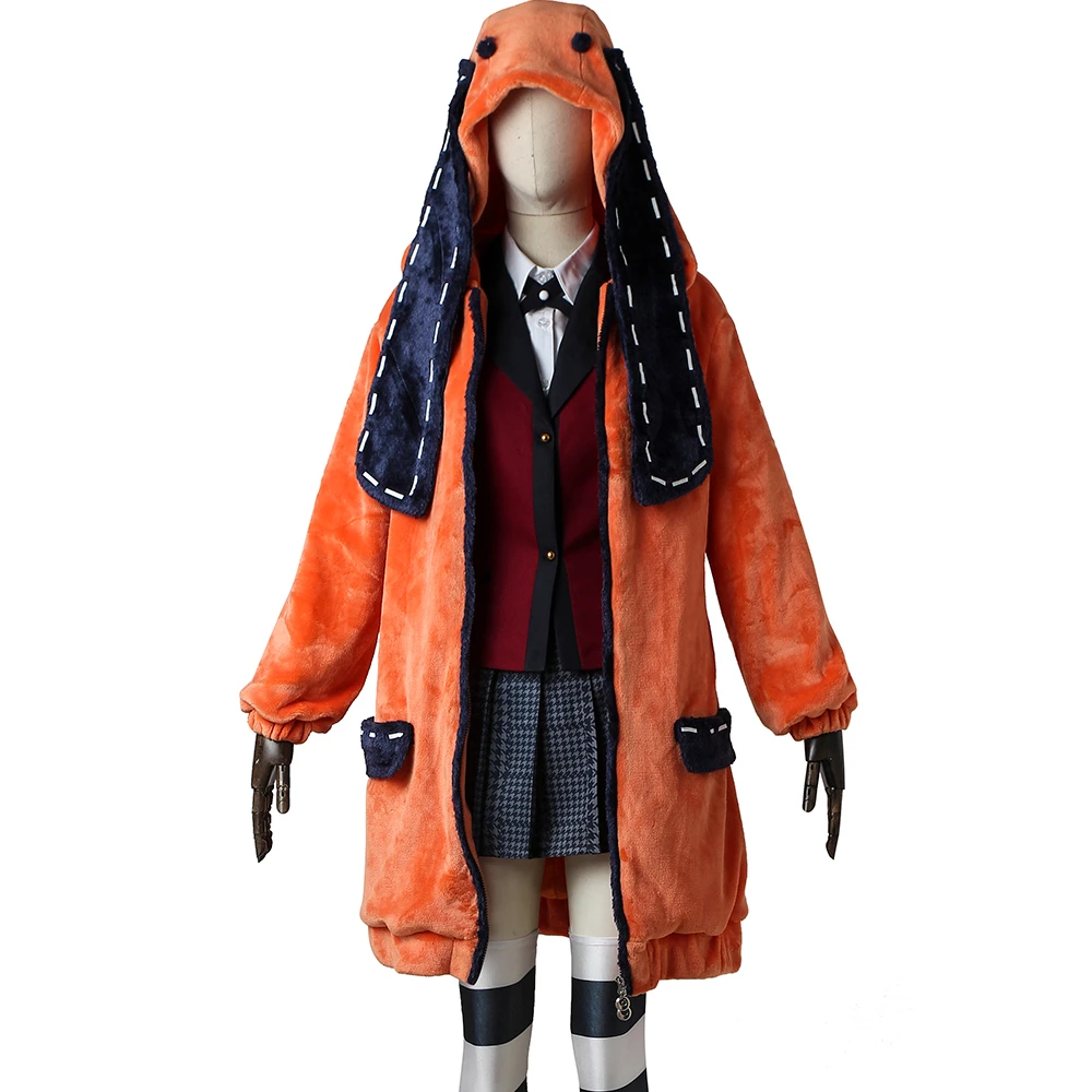 

KAKEGURUI Yomoduki Runa Cosplay Costume Adult Cosplay Costume Set mtj 3835, Photo