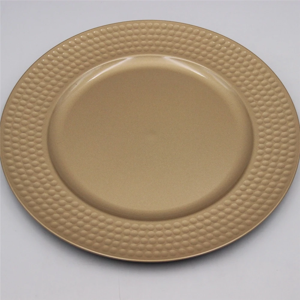 

Eco-friendly restaurant dinnerware plastic serving tableware 3 compartments melamine portion plate