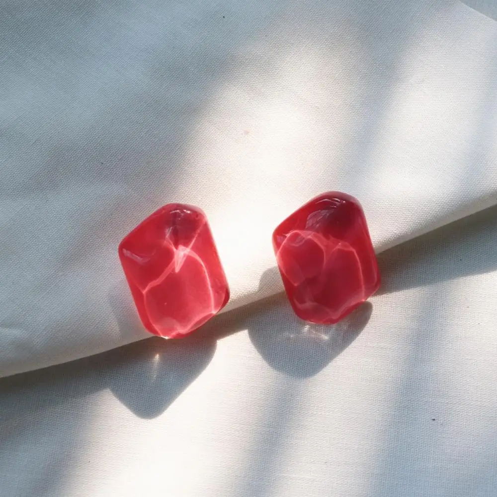 

Resin simple water ripple Earrings for Women wedding travel party Cheap acrylic Earrings Wholesale 2019, Colorful