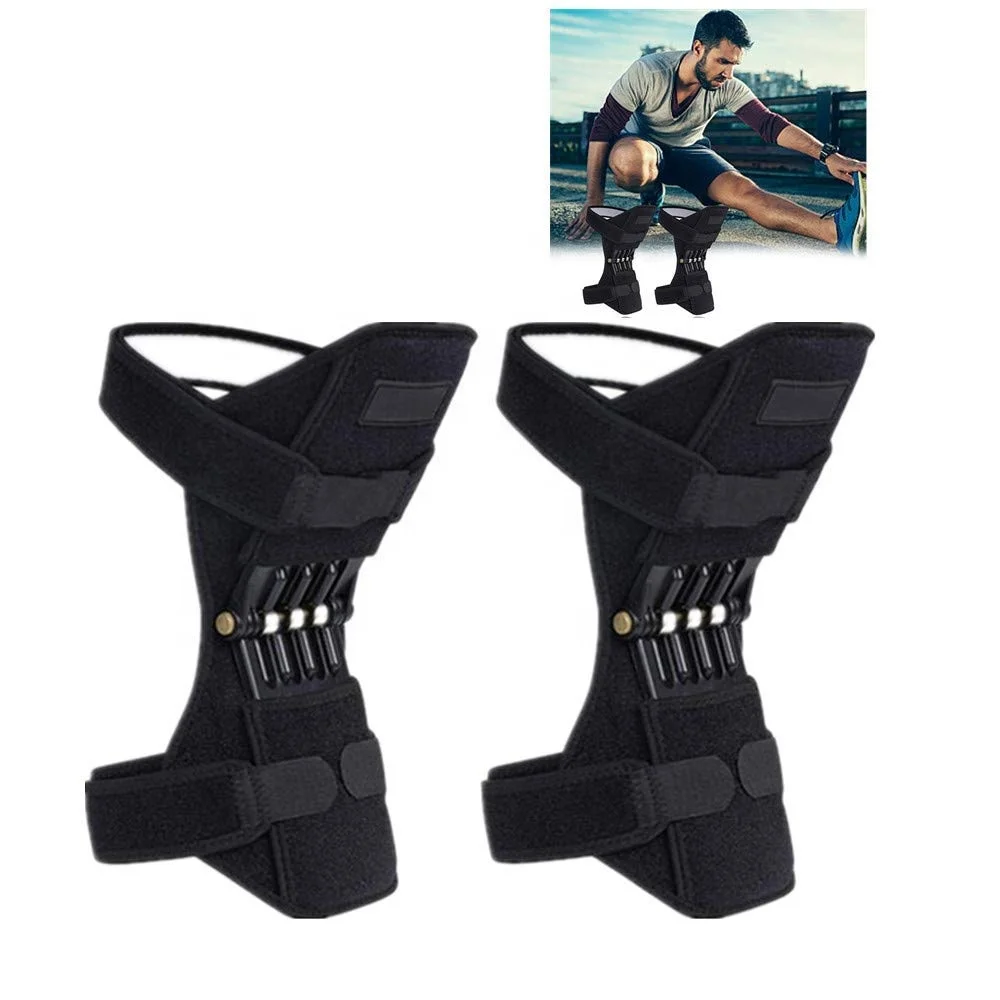 

Powerknee patella booster climbing knee support powerful spring bouncing knee booster knee