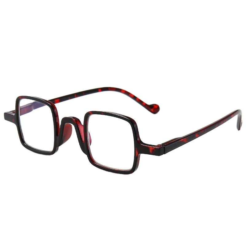 

[RTS] New fashion blue light blocking reading glasses can be customized lightweight square transparent glasses