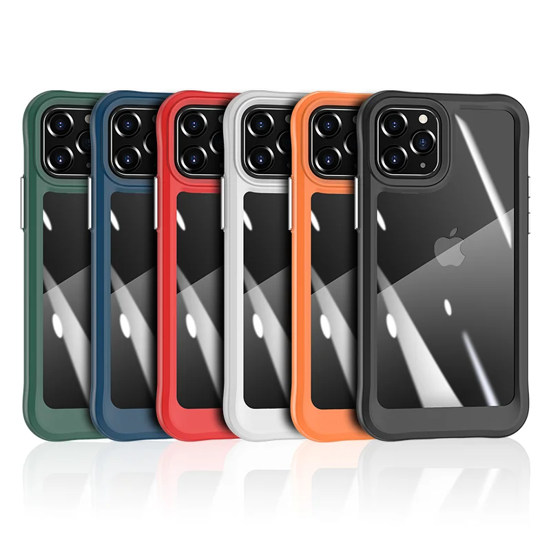 

clear acrylic phone case for iphone 11 street fashion phone accessories for iphone 11 12 pro, Transparent