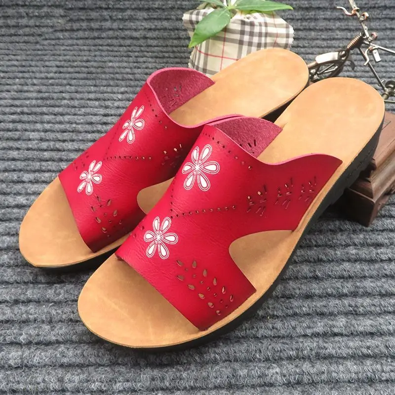 

Lether Wedge Barefoot Sandals Impression Yaz Leather Sandals Reina Kawaii Sandals For Girl Playa Medio Tacon Mongolian