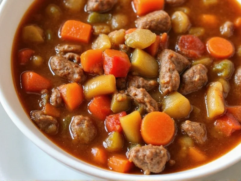 Perfect Beef Vegetable Soup Crock Pot Recipe | Easy Guide