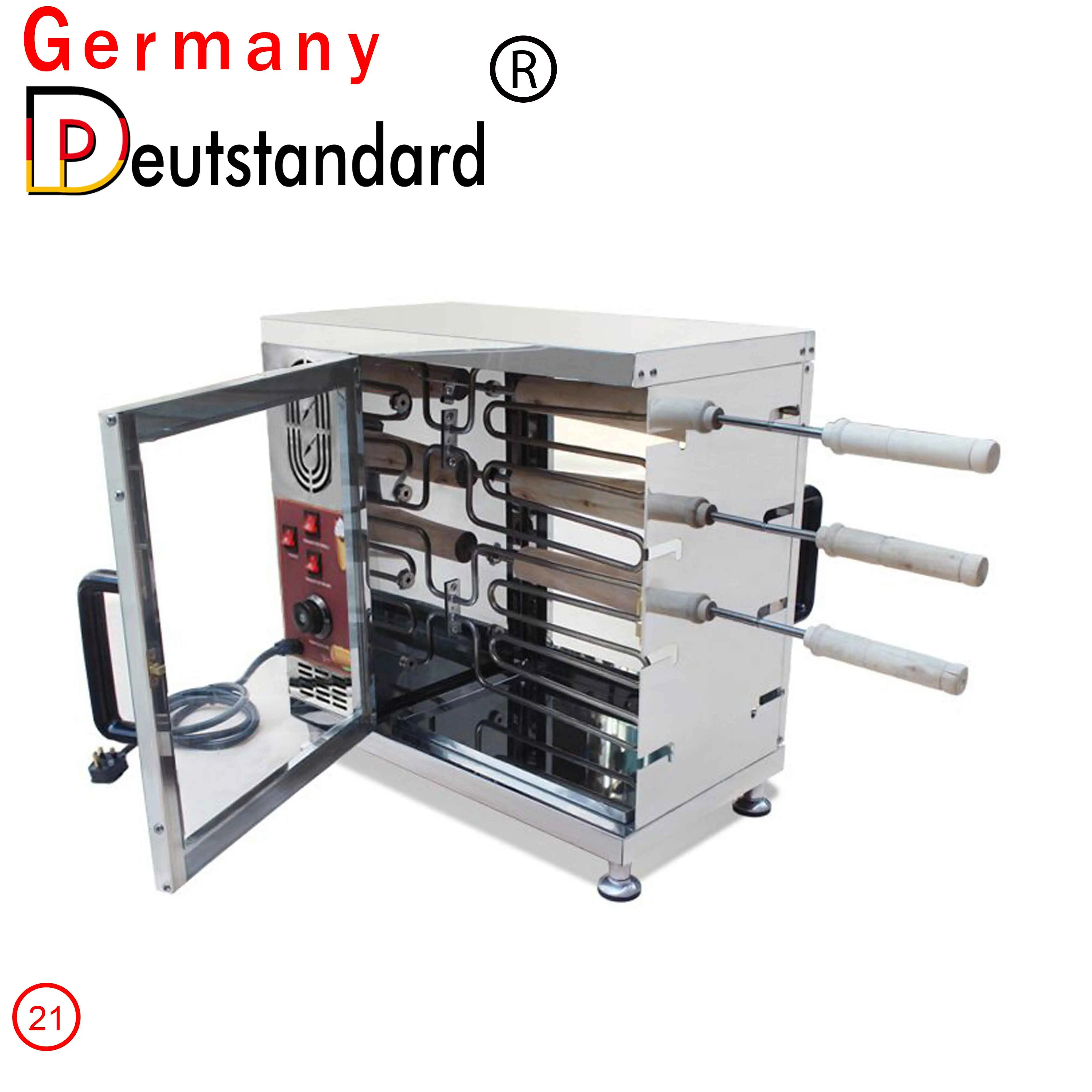 
Hot selling waffle machine Stainless Steel Industrial Electric Chimney Cake Oven Machine 