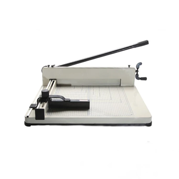 
858A3 Heavy Duty Manual Guillotine Paper Cutter manual steel paper cutter 