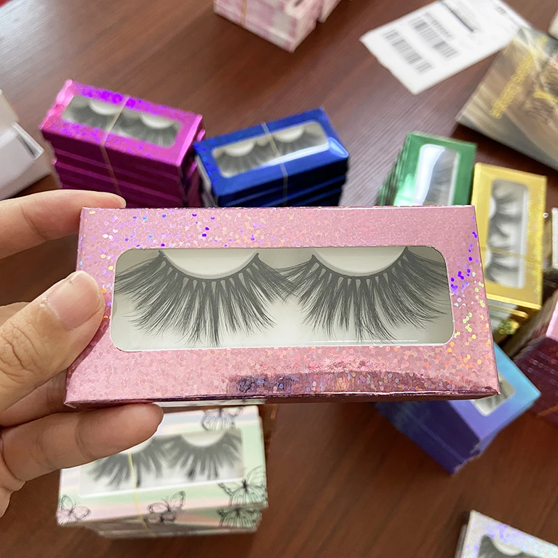 

Wholesale Cruelty Free 3D 5D Private Label 25mm lashes Faux Mink Eyelashes