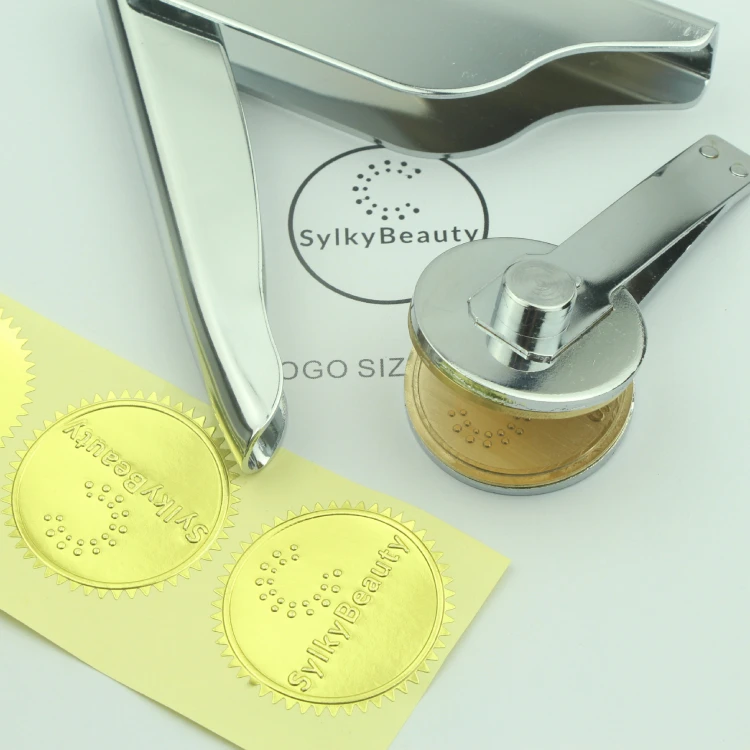 Official Seal Stamps Wholesale Embosser Stamp Kits Plier Embossed Stamp 