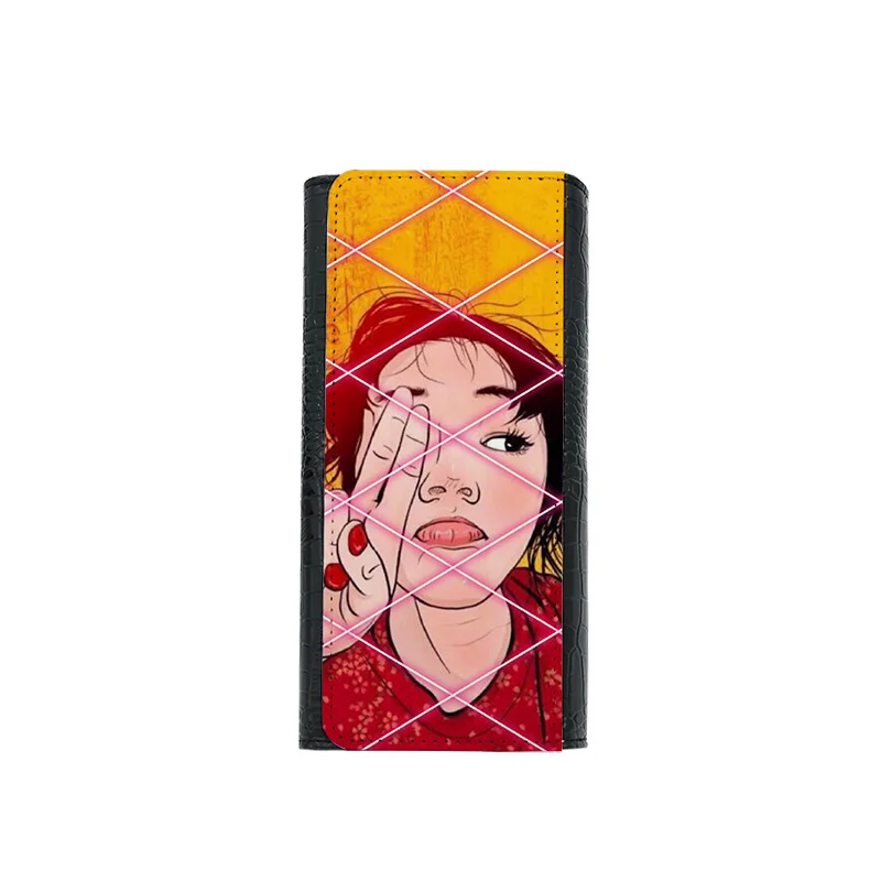 

Blank Sublimation Wallet, Custom Made Wallet, Custom Printed Wallet alligator print, White