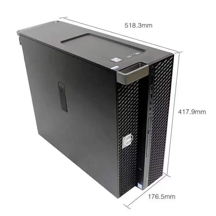 

original factory PRECISION 7820 TOWER 4110 2.1GHz/64G/2*2TB/P1000 4G/DVDRW /950W De ll T7820 Workstation