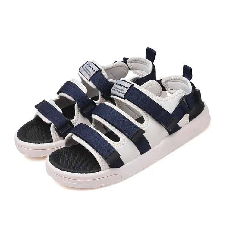 

Hot Selling Lasted Design Wholesale Branded Men Sandals Sport Shoe Made In China, Black,blue ,customized