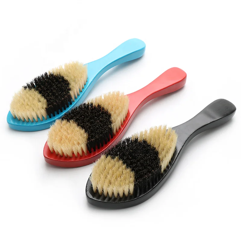 

Factory Price Hot-selling Wooden Handle Boar Bristle 360 Curve Wave Hair Brush