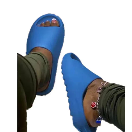 

2021 Hot Sale Men Slipper Blue Inspired Slides for Men Colorful Slides Slippers For Women, All color available