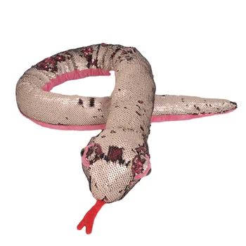 plush sequin snake