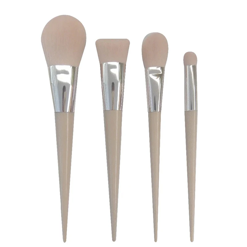 Luxury christmas gift 6pcs sponges makeup brush set with packaging makeup brush boxes