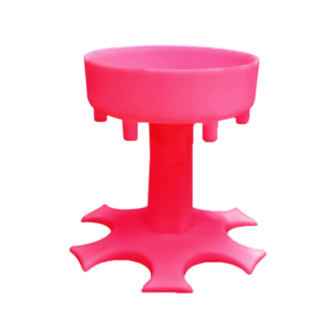 

6 Shot Glass Dispenser and Holder Six Way Wine Dispenser, Customized color