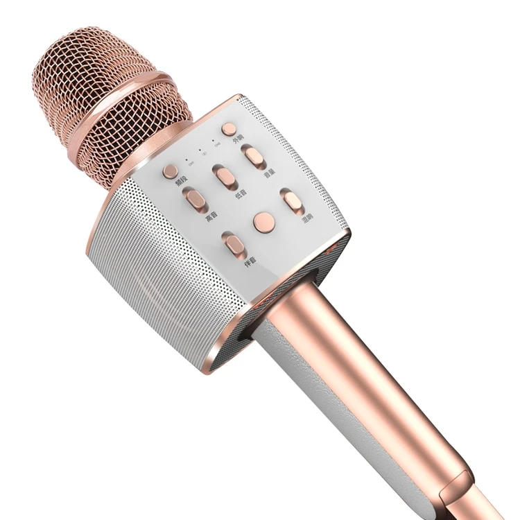 

Karaoke Microphone Wirelessrechargeable Karaoke Microphone Wireless Mic Smart Micophone, Gold