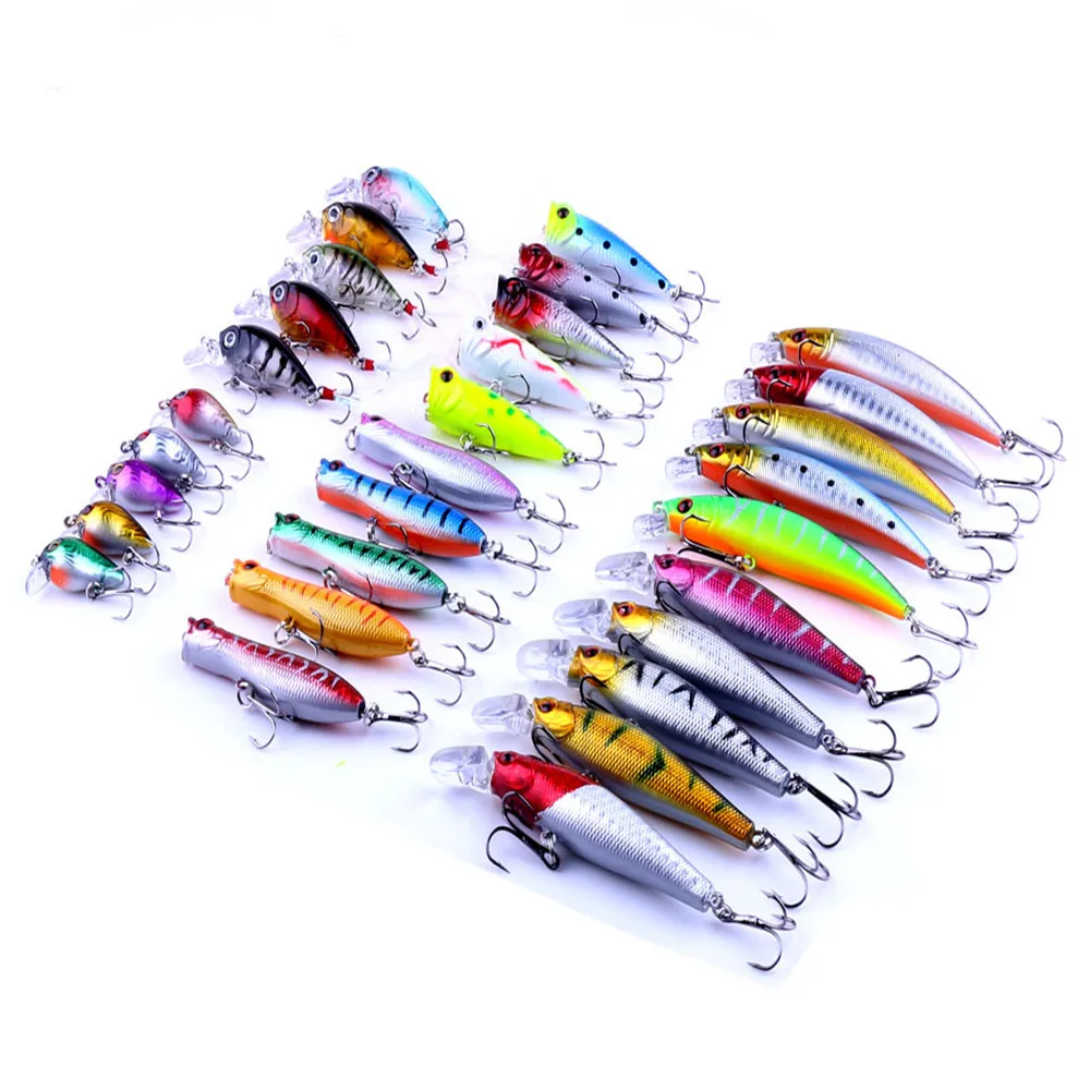 

Fishing Lures Fishing Bait Angeln 3cm 1.5g 4.5cm 4g 5cm 4.9g 6cm 5g 8cm 8.5g 9cm 8.5g Alat Pancing Cucharas De Pesca Isca Peche, 30colors