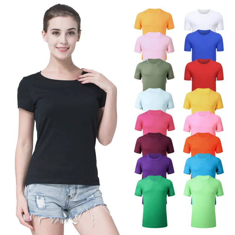 

Mens and womens 100% cotton t shirt 170gsm promotion t shirt customized logo t shirt unisex, Customized color
